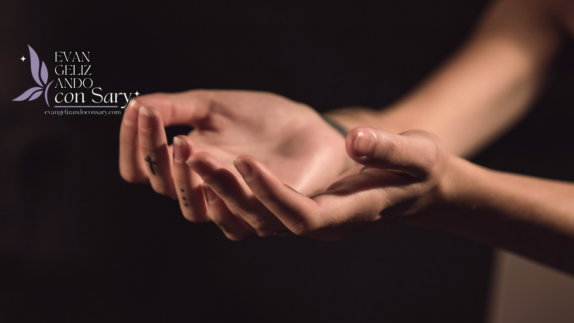 Hands held in prayer symbolizing gratitude and joy found through Christian faith