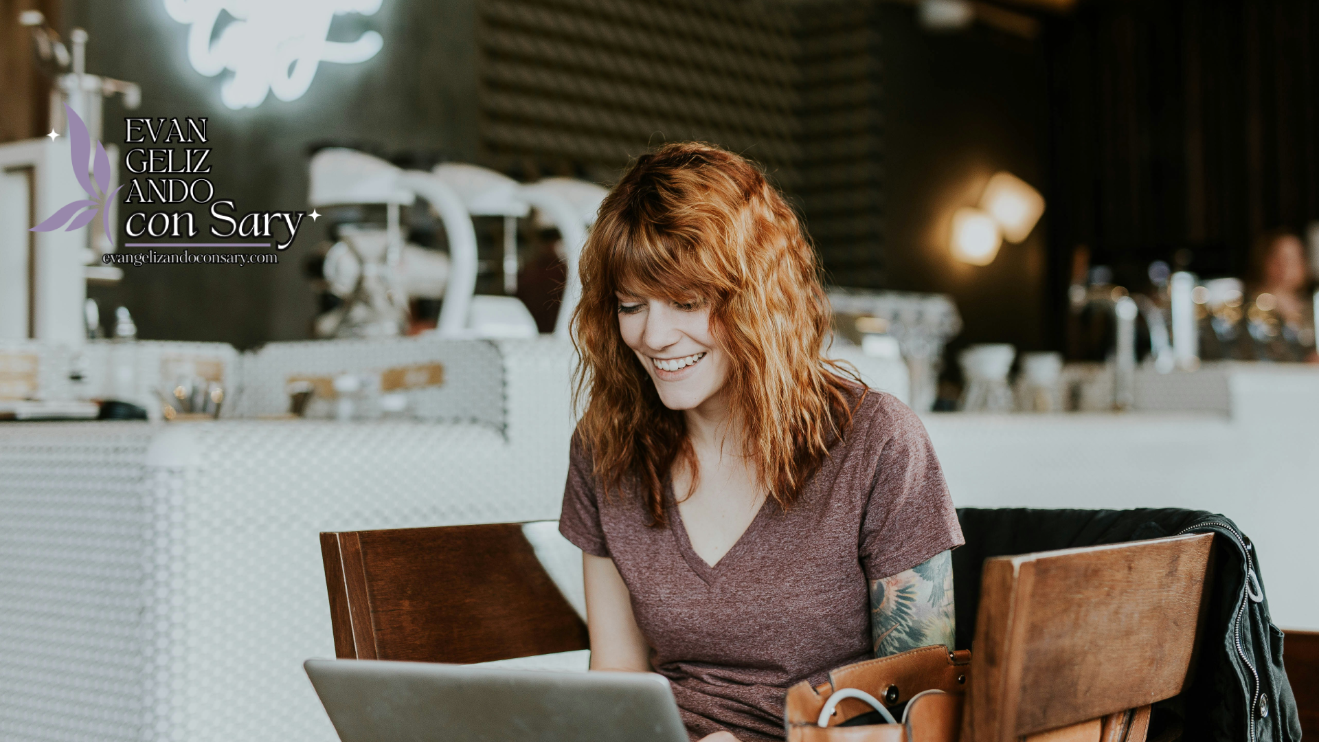 Person working with a joyful expression symbolizing finding purpose in daily tasks through Christian faith