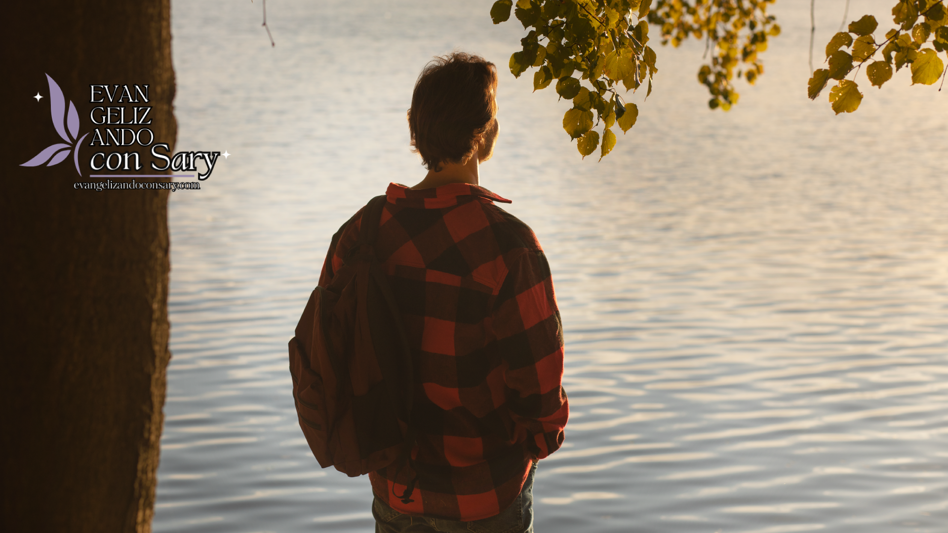 Person standing in quiet reflection symbolizing the inner peace gained through Christian simplicity