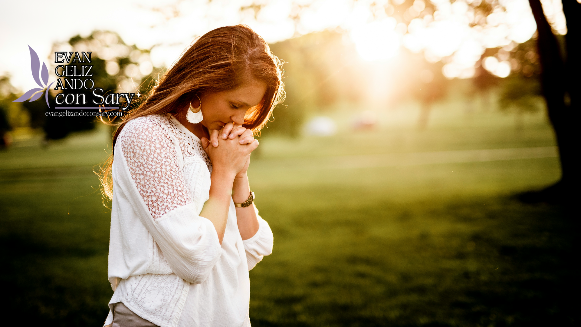 Person praying peacefully symbolizing living simply as a form of worship