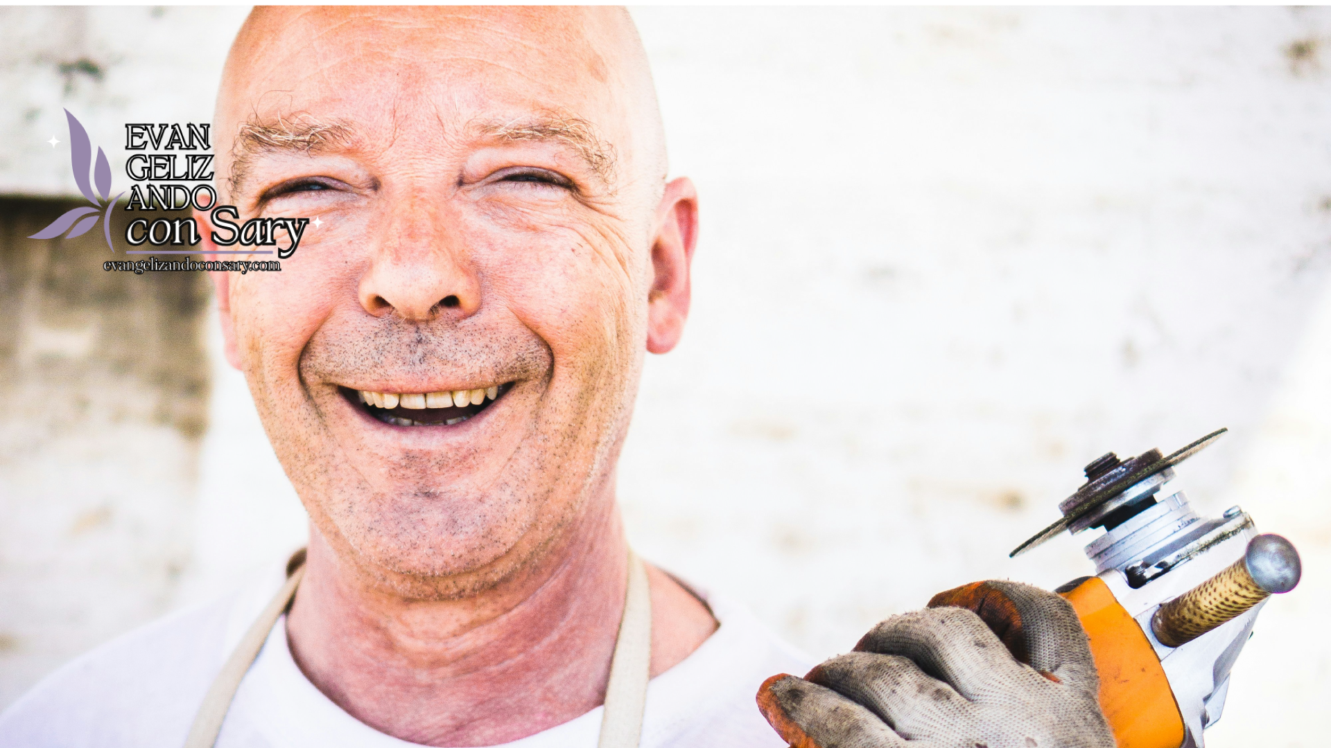 Person doing daily work with a smile symbolizing routines transformed into acts of worship through faith